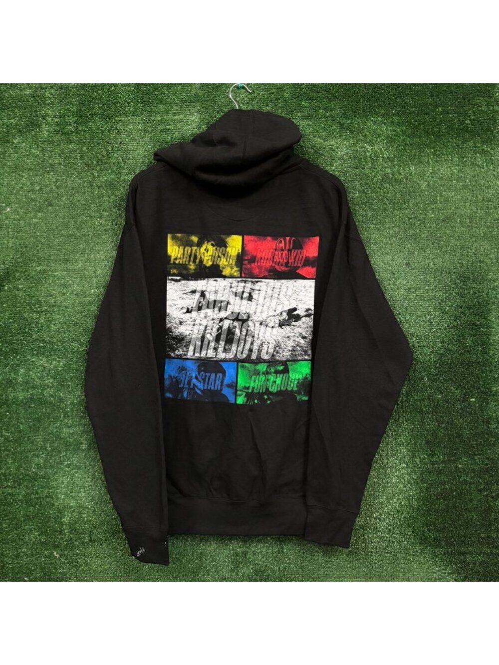 My Chemical Romance Fabulous Killjoys Rock Band Zip-Up Hoodie Size Large